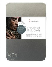 Hahnemühle Digital Fine Art Photo Rag Baryta 10640773 Photo Cards 10 x 15, 100 x picture