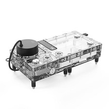 Open Box Alphacool Core Flat Reservoir 240 Right with VPP Apex pump picture