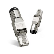 ZoeRax RJ45 Cat8/Cat7/Cat6A Shielded Toolless Connector 2000MHz 40G 22-24AWG picture