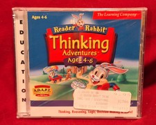 Learning Company Reader Rabbit Thinking Adventures PC CD-ROM Windows 95/98/Me picture