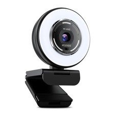NexiGo N680E Pro 4K Webcam with Ring Light, PDAF Autofocus, 1080p 60FPS, Dual... picture