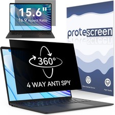 360° Laptop Privacy Screen 15.6 Inch for 16:9 Computer, 15