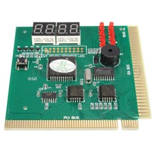PC Motherboard Analysis Diagnostic Card 4-Digit LED PCI/ISA POST Code Analyzer picture