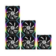 x7 Lian Li UNI Fan SL120 V2 RGB- with Controller picture
