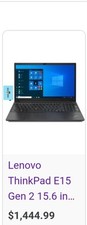 Lenovo ThinkPad E15 Gen 2 15.6