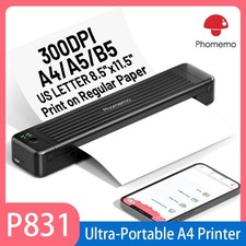 Phomemo P831 Portable Printer Wireless Bluetooth Small Printer A4 for Travel picture