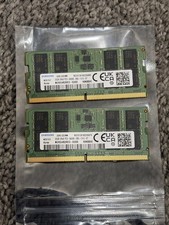 Samsung 64GB (2X32GB) DDR5 5600MHz 2Rx8 PC5 SODIMM Laptop Memory Ram picture