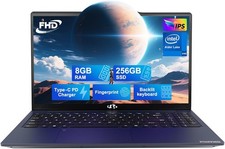 15.6 Student Laptop Intel Pentium Quad Core N100 8GB RAM 256GB SSD WiFi 6 Win 11 picture