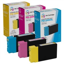 LD Ink Cartridge for Canon PGI-2200XL Set of 3: HY 9268B001 9269B001 9270B001 picture