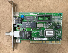 D-Link DE-528CT PCI 10Mbps Ethernet Network Card NIC RJ45 + BNC 2-Port picture