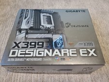 GIGABYTE X399 Designare EX AMD TR4 Ryzen Thread Ripper Motherboard NEVER USED picture