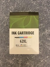 2 Pack (Black & Tri) Palmtree Compatible Ink Cartridges Replacement for HP 62XL picture
