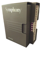 Vintage Software:  Lotus Symphony Release 1 P/N 89000 PC 5.25” picture