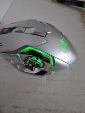 Wireless Rechargeable Gaming Mouse Only K680 Silver For PC/ Laptop Never Used picture
