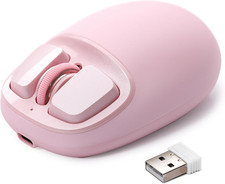 C1 Wireless Tri-Mode Wireless Mouse 4800 DPI Optical (Pink) picture