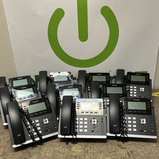 Lot of 10 Yealink SIP-T43U 12-Line Gigabit IP VoIP Phones PoE Dual USB Grade B picture