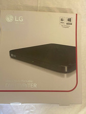 LG Ultra Slim Portable DVD Writer External DVD Drive Mac/Windows Black picture