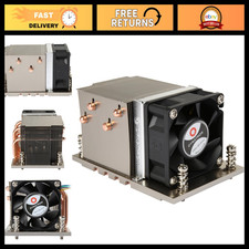 2U Active Aluminum Heatsink with Heatpipe for AMD EPYC SP3 Socket - High Perform picture