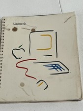 1984 Apple MACINTOSH Original MANUAL #M1500 Spiral Bound picture
