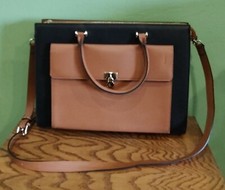 Cluci Briefcase for Women Vegan Leather 15.6 Inch Laptop Bag Shoulder Bag - Read picture