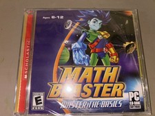 Math Blaster: Master the Basics - PC CD-ROM Scholastic Ages 6-12 (2007) picture