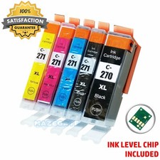 PGI-270XL CLI-271XL Ink Cartridges – High Yield Compatible Canon Pixma 5PK Set picture
