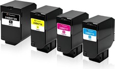 XC4150 XC4140 4PK Toner for Lexmark XC4143 XC4153 24B6717 24B6720 High Yield picture