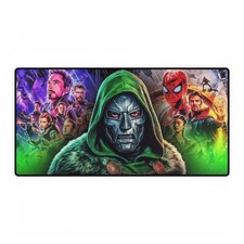 Doctor Doom And Marvel Heroes Multiverse Epic Action Mouse Pad Desk Mats picture
