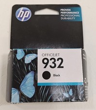 Genuine HP 932 CN057AN Black Ink cartridge for OfficeJet Printer - New Sealed picture