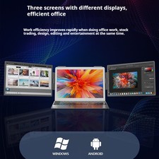 14-inch Dual-screen Portable Monitor Laptop With Wall-mounted External Expansion picture