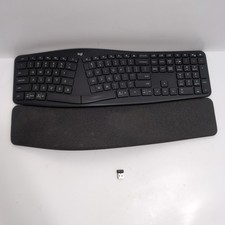 Logitech ERGO K860 Wireless Ergonomic Split Keyboard Bluetooth With Dongle.  picture