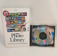 PC Paintbrush Photo Library For Microsoft Windows Softkey CD Used picture
