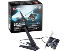MSI Herald-BE WI-FI 7 MAX (Wi-Fi 7, 802.11BE, Bluetooth 5.4, PCIe, Multi-Link picture
