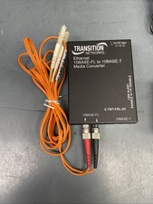 Transition Networks E-TBT-FRL-04 Media Converter 10BASE-FL to 10BASE-T  picture