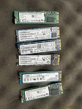 Lot of (6) Mixed 128GB SATA SSD M.2 2280 Sandisk Toshiba Lite-ON Used picture