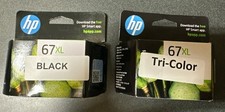 Hp 67XL Black and 67XL Tri-color  picture