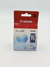 GENUINE Canon CL-211XL Tri Color HIGH YIELD Ink Cartridge CL211XL NEW SEALED picture