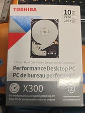Toshiba Performance X300 10TB CMR 256MB cache, 7200rpm SATA HARD DRIVE - NEW picture