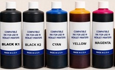 5 x COMPATIBLE BULK INK REFILL FOR MEMJET Hasler HJ950C HJ1180C (5 LITER) picture