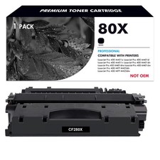 1 PACK CF280X Black Toner Cartridge for HP 80X LaserJet Pro 400 M401dn Pritner picture