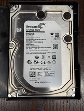 Seagate Archive (SMR) AS Series, 8 TB,   below 100 hours of use (ST8000AS0002) picture