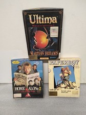 VINTAGE IBM PC BIG BOX LOT: Ultima Martian Dreams  HOME ALONE 2 & PAPERBOY 2 picture