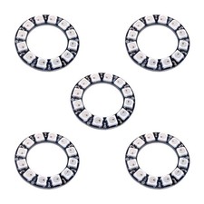 5PCS 12 X WS2812B RGB LED Rings 12 Bits 5050 Lamp Light with Integrated Drive... picture