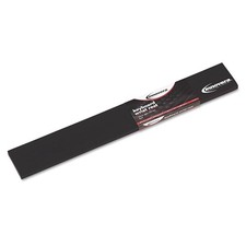Innovera 52458 Natural Rubber Keyboard Wrist Rest, Black Medium, picture