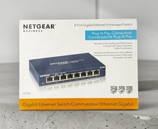 NETGEAR Business GS108 8-Port Gigabit Ethernet Unmanaged Switch New Sealed Box picture