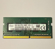 SK hynix 2GB DDR4 SO-DIMM PC4-2400T 260-Pin Non-ECC RAM HMA425S6BJR6N-UH picture