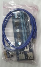 PCI-E 1x to 16x USB GPU Riser Extender Adapter Card PCIE164P-N03 VER: 006C picture