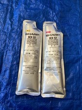 NEW Lot of 2, Genuine Sharp MX-51 Magenta/Yellow Color Developer picture