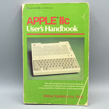 Apple IIc Users Handbook Weber 1985 Ballantine PB Set Up Operations Maintenance picture