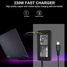 330W Orginal MSI Vector GP76HX 12UHS 12UH 12UGS ADP-330CB B A20-330P1A Charger picture